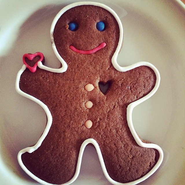 Photo of gingerbread man